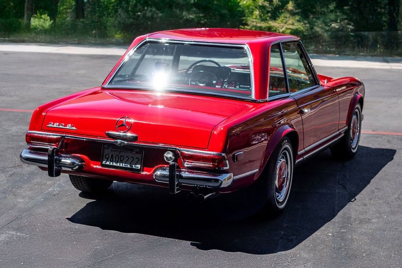 Mercedes-benz-280sl-1968-Red-20