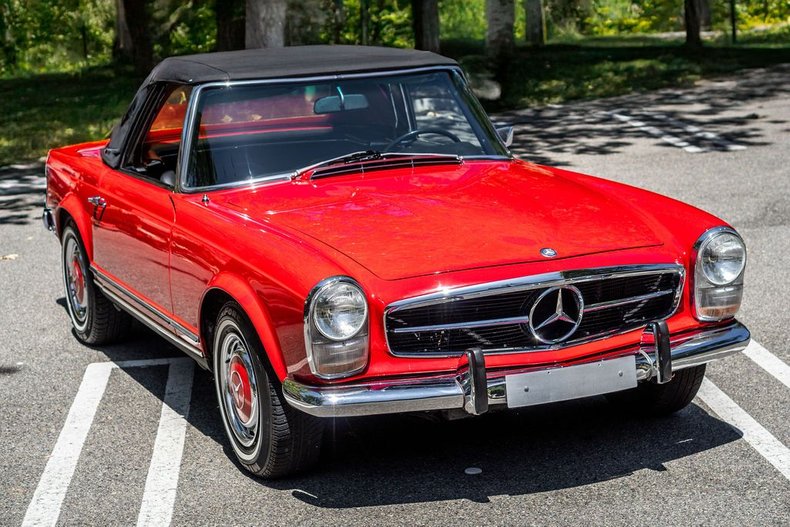 Mercedes-benz-280sl-1968-Red-21