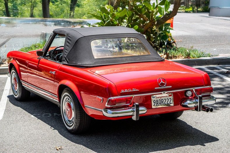 Mercedes-benz-280sl-1968-Red-22
