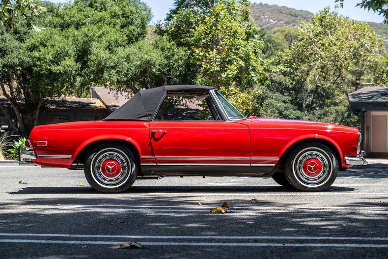 Mercedes-benz-280sl-1968-Red-23
