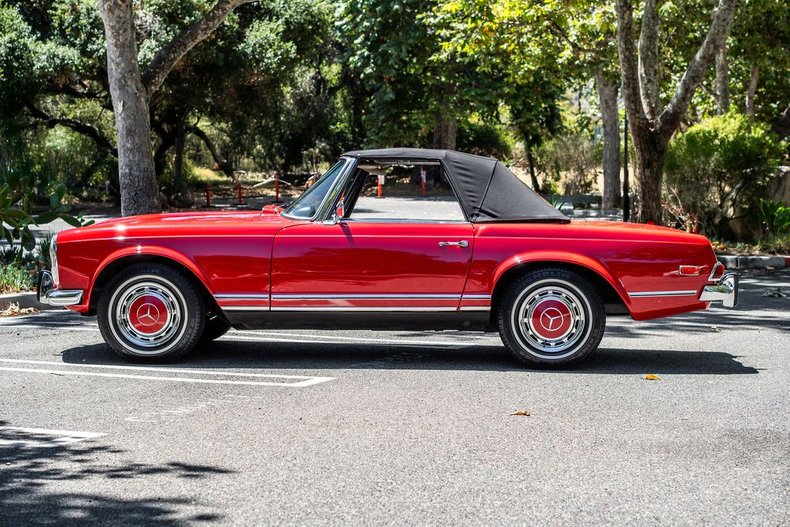 Mercedes-benz-280sl-1968-Red-24