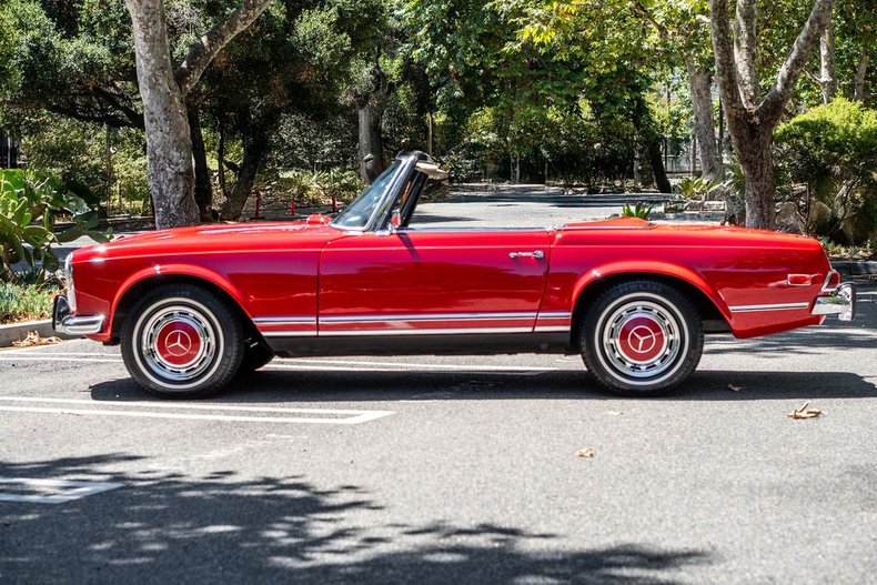 Mercedes-benz-280sl-1968-Red-25