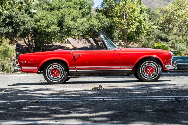 Mercedes-benz-280sl-1968-Red-26