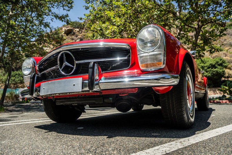 Mercedes-benz-280sl-1968-Red-27