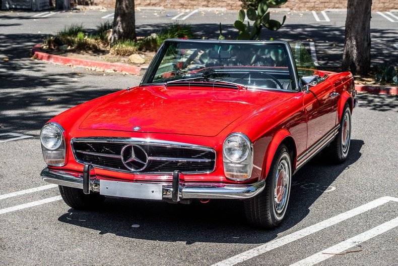 Mercedes-benz-280sl-1968-Red-4
