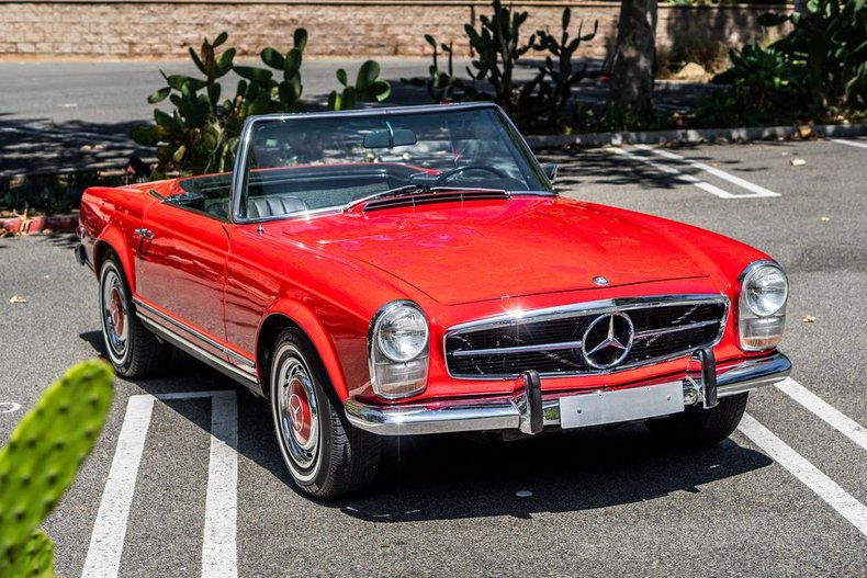 Mercedes-benz-280sl-1968-Red-5