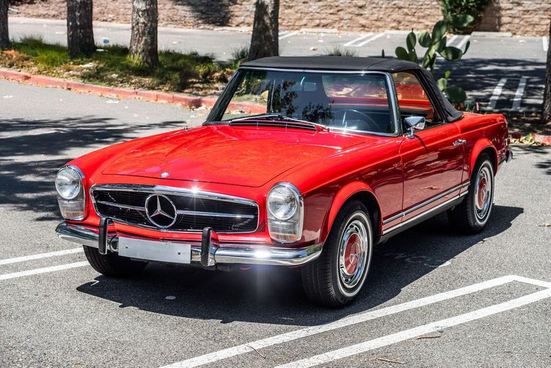 Mercedes-benz-280sl-1968-Red-7