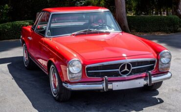 Mercedes-benz-280sl-1968-Red-8