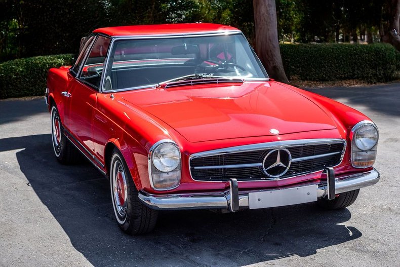 Mercedes-benz-280sl-1968-Red-8