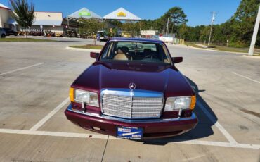 Mercedes-benz-300-sel-1990-red