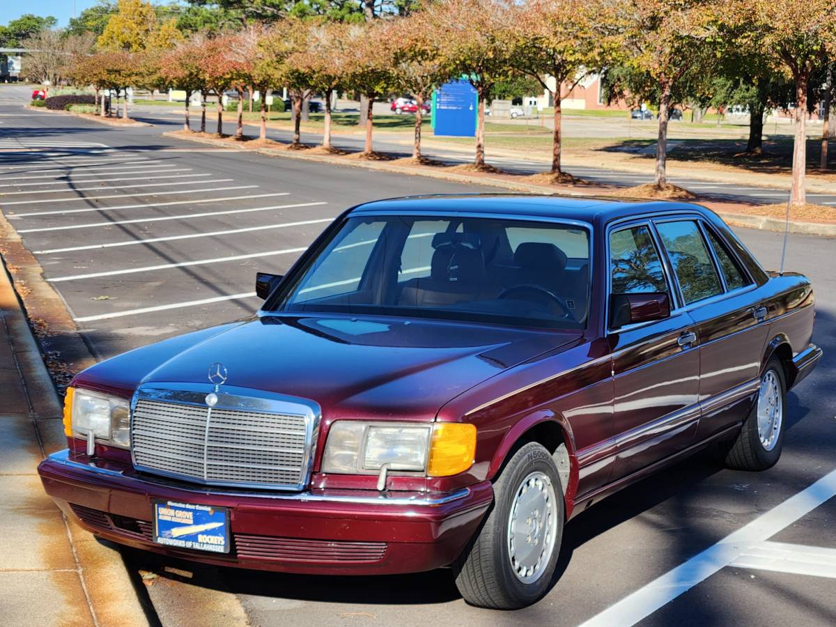 Mercedes-benz-300-sel-1990-red-7