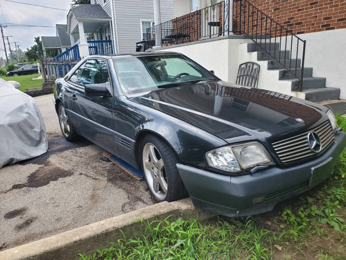 Mercedes-benz-300-sl-1990-black-1