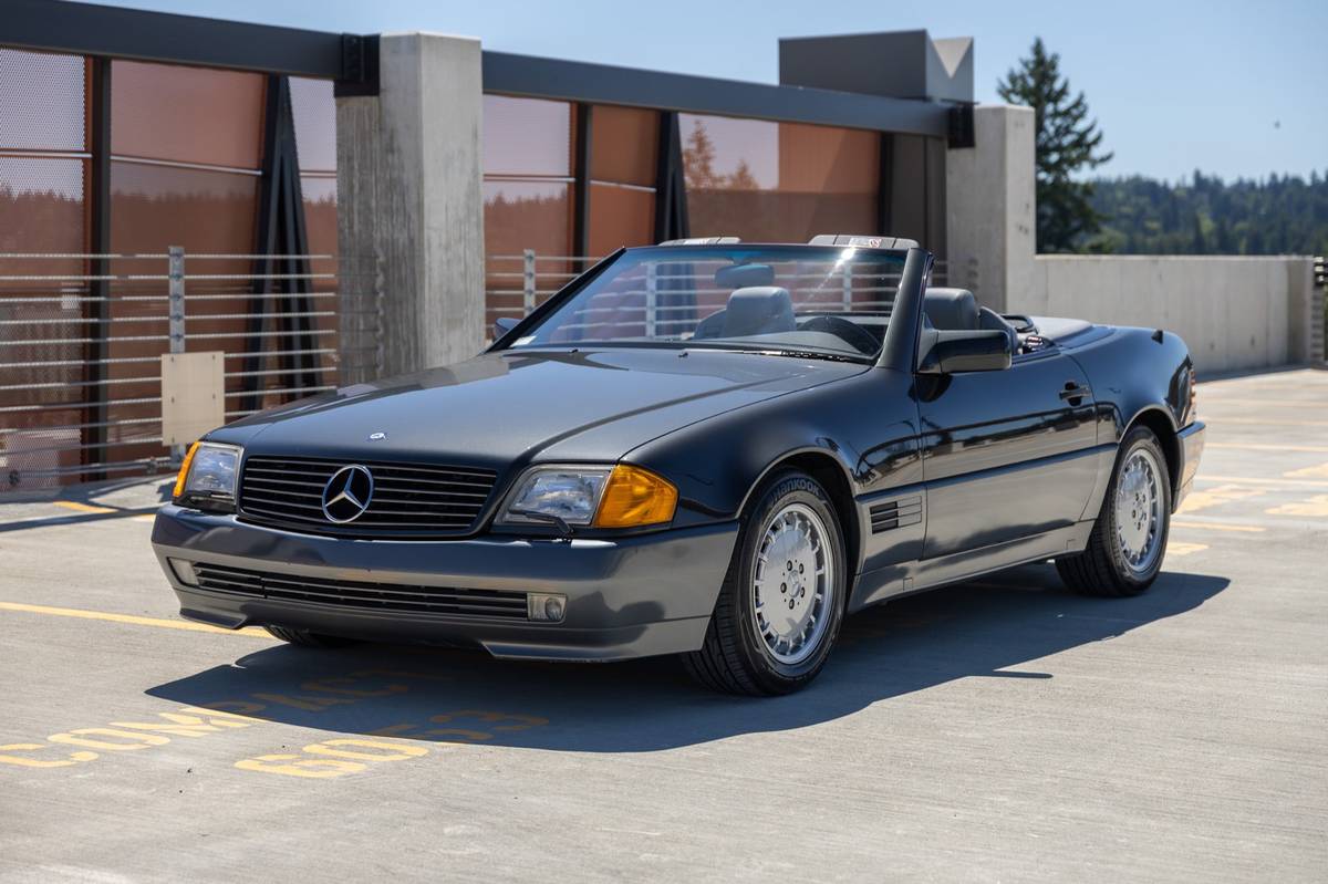 Mercedes-benz-300-sl-1991-grey-2