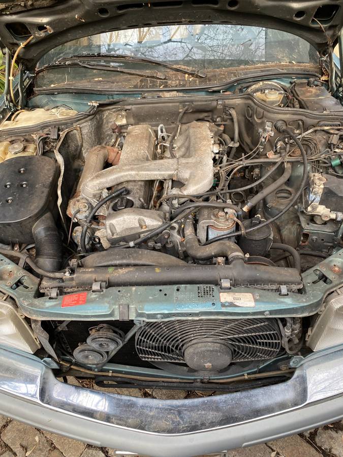Mercedes-benz-300sdl-diesel-1987-green-2