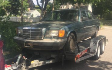 Mercedes-benz-300sdl-diesel-1987-green