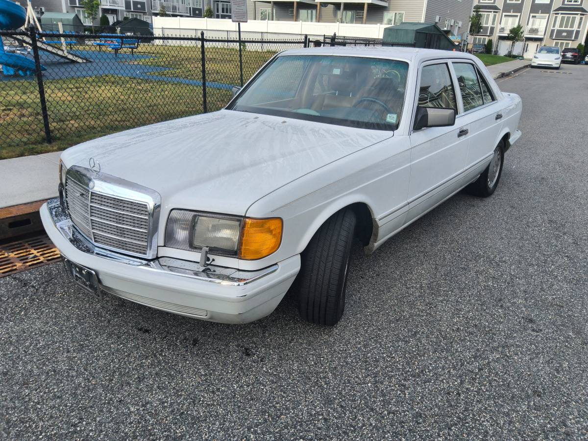 Mercedes-benz-350-sd-diesel-1991-white
