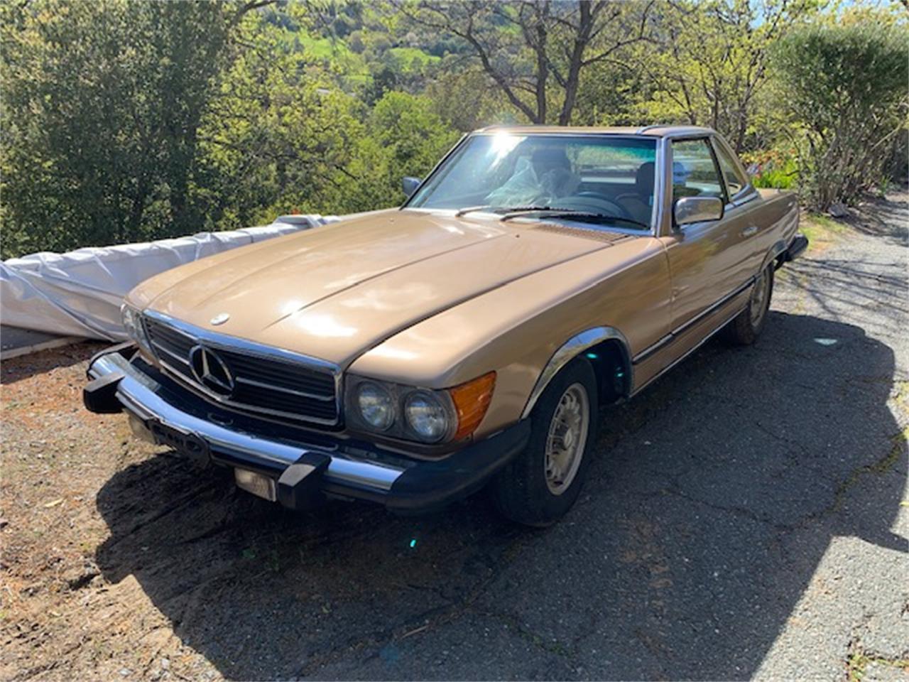 Mercedes-benz-380sl-1982-Gold-Gold-Palamino