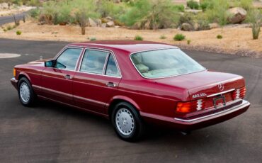 Mercedes-benz-420-sel-1990-red-2