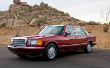 Mercedes-benz-420-sel-1990-red-4