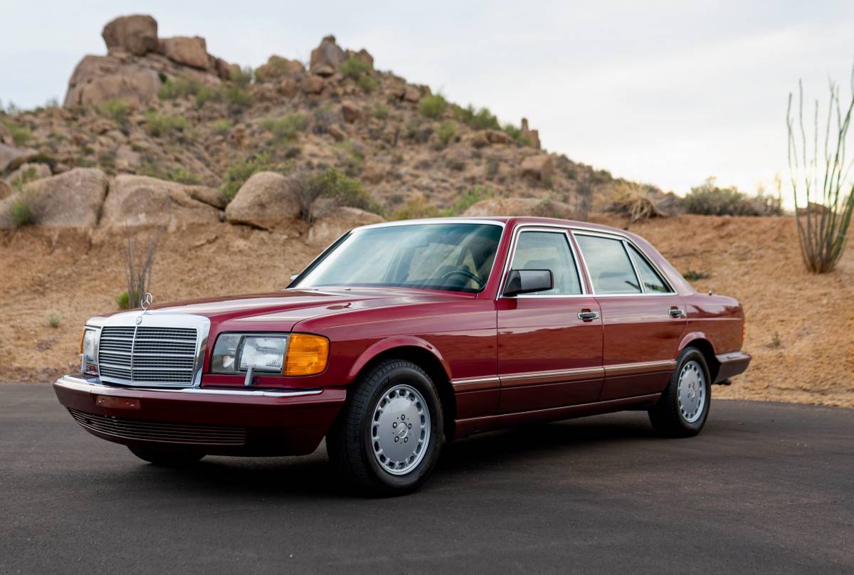 Mercedes-benz-420-sel-1990-red-4