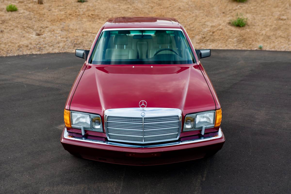 Mercedes-benz-420-sel-1990-red-5