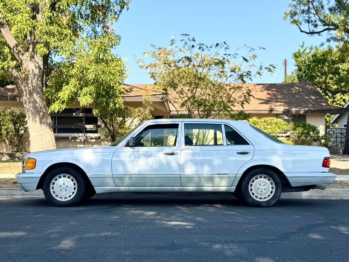 Mercedes-benz-420-sel-1991-white-1