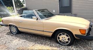 Mercedes-benz-450-slc-1980-yellow-1