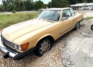 Mercedes-benz-450-slc-1980-yellow