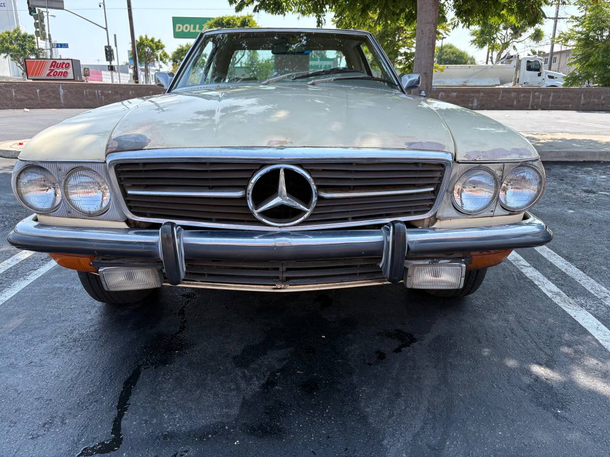 Mercedes-benz-450sl-1973-yellow