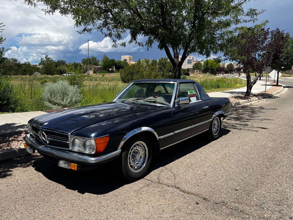 Mercedes-benz-450sl-1977-blue-1
