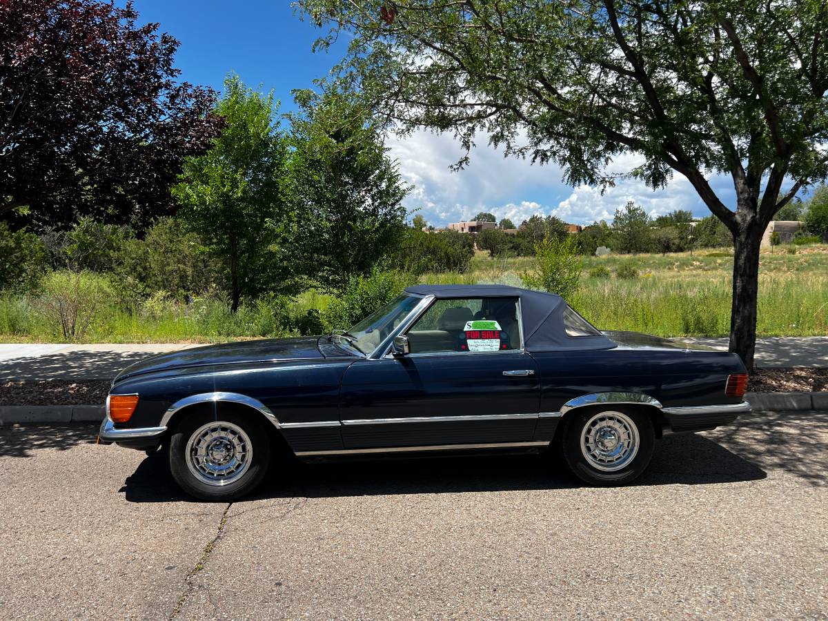 Mercedes-benz-450sl-1977-blue