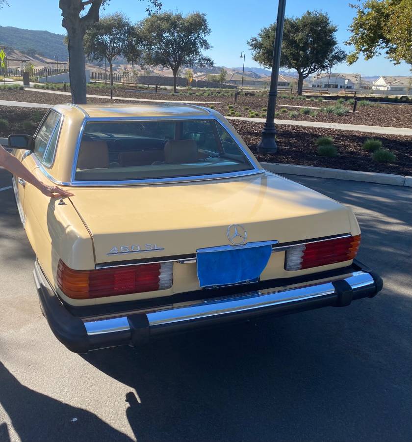 Mercedes-benz-450sl-1980-yellow-2