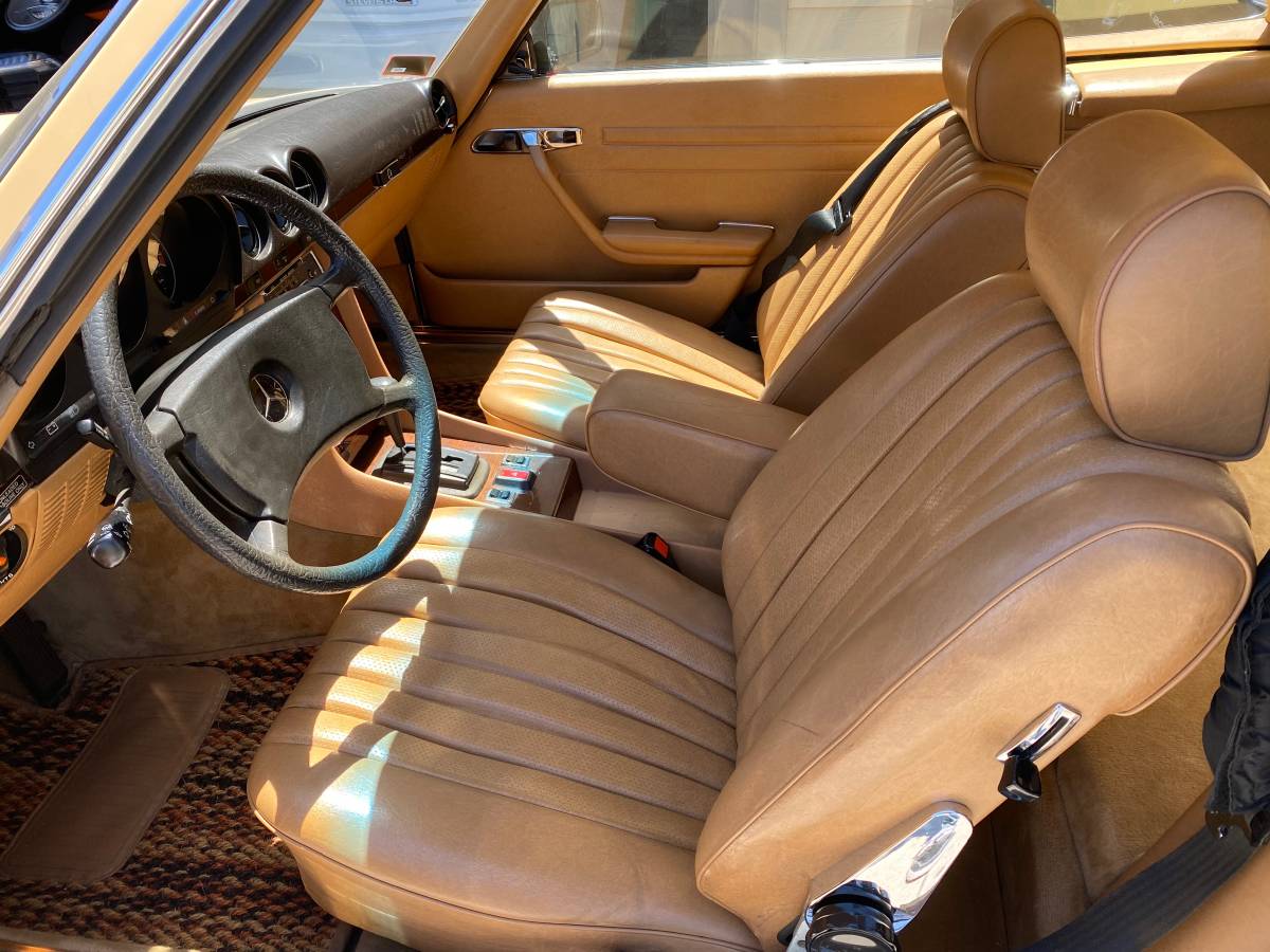 Mercedes-benz-450sl-1980-yellow-9