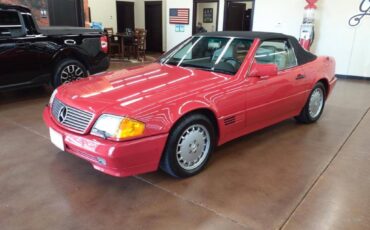 Mercedes-benz-500-class-1992-red-3