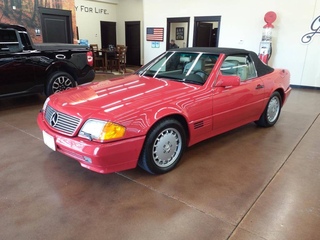 Mercedes-benz-500-class-1992-red-3
