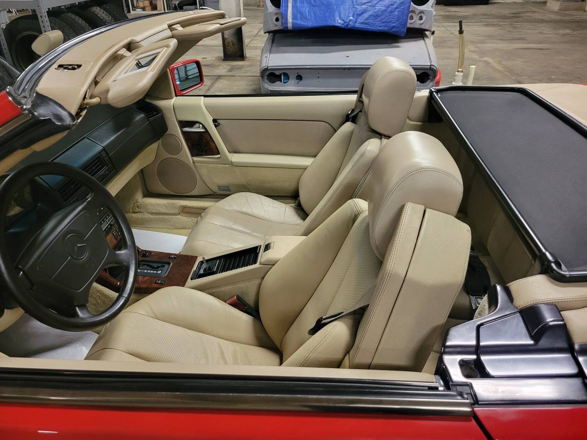 Mercedes-benz-500sl-convertible-1992-red-3