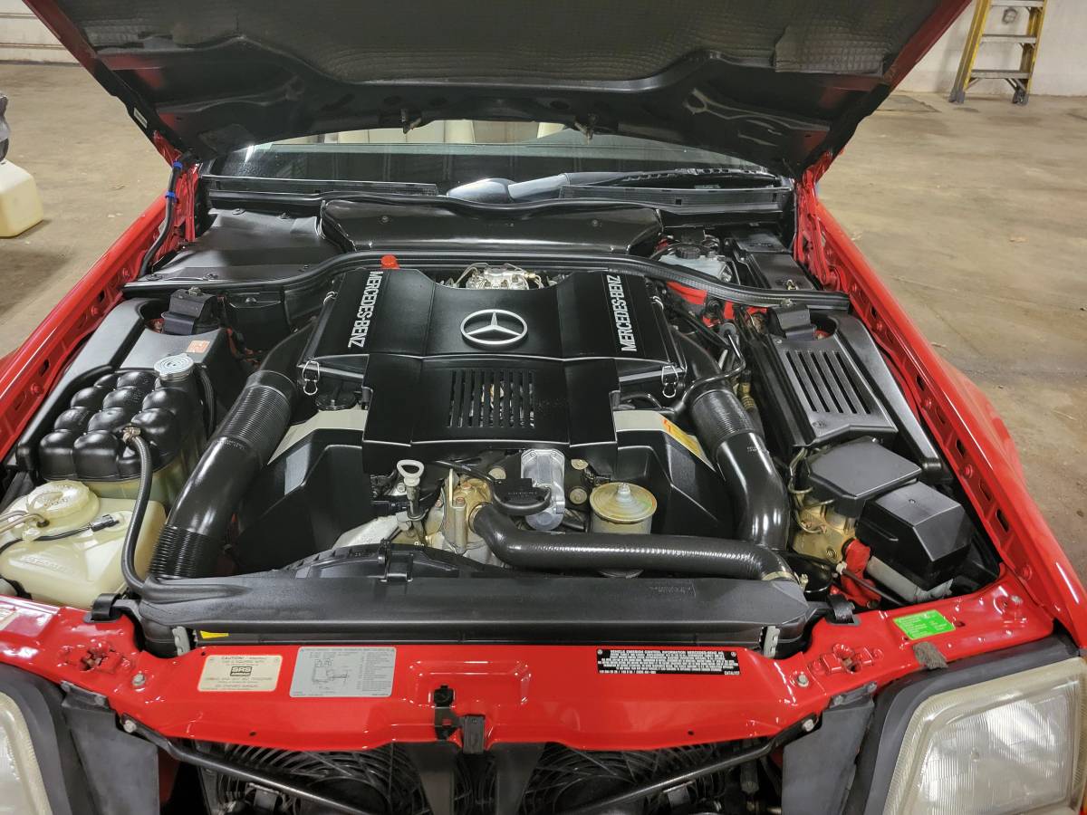 Mercedes-benz-500sl-convertible-1992-red-4