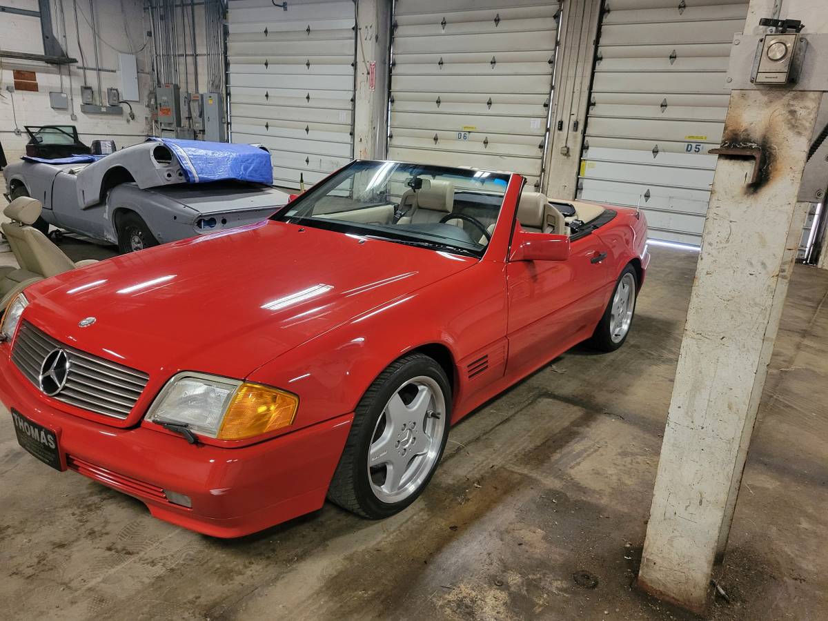 Mercedes-benz-500sl-convertible-1992-red