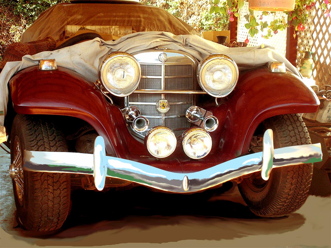Mercedes-benz-540k-1971-Sillver-amp-Burgandy-Claret-burgandy-2