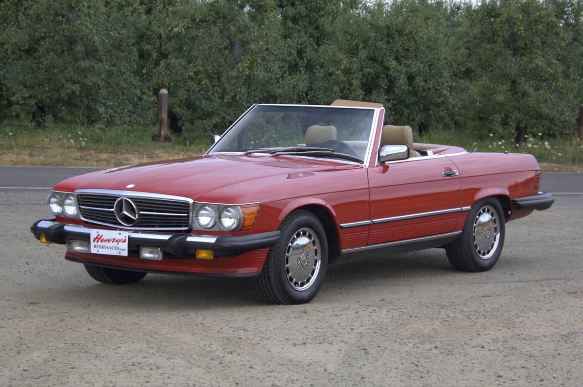 Mercedes-benz-560-560sl-1988-red