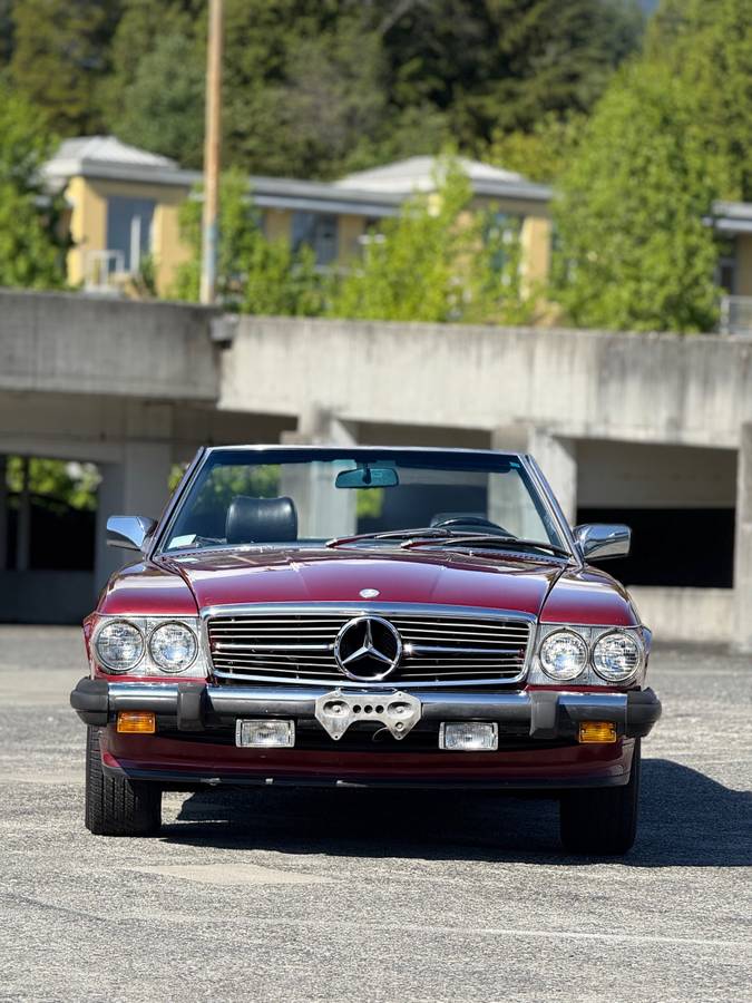 Mercedes-benz-560-sl-1989-red-1