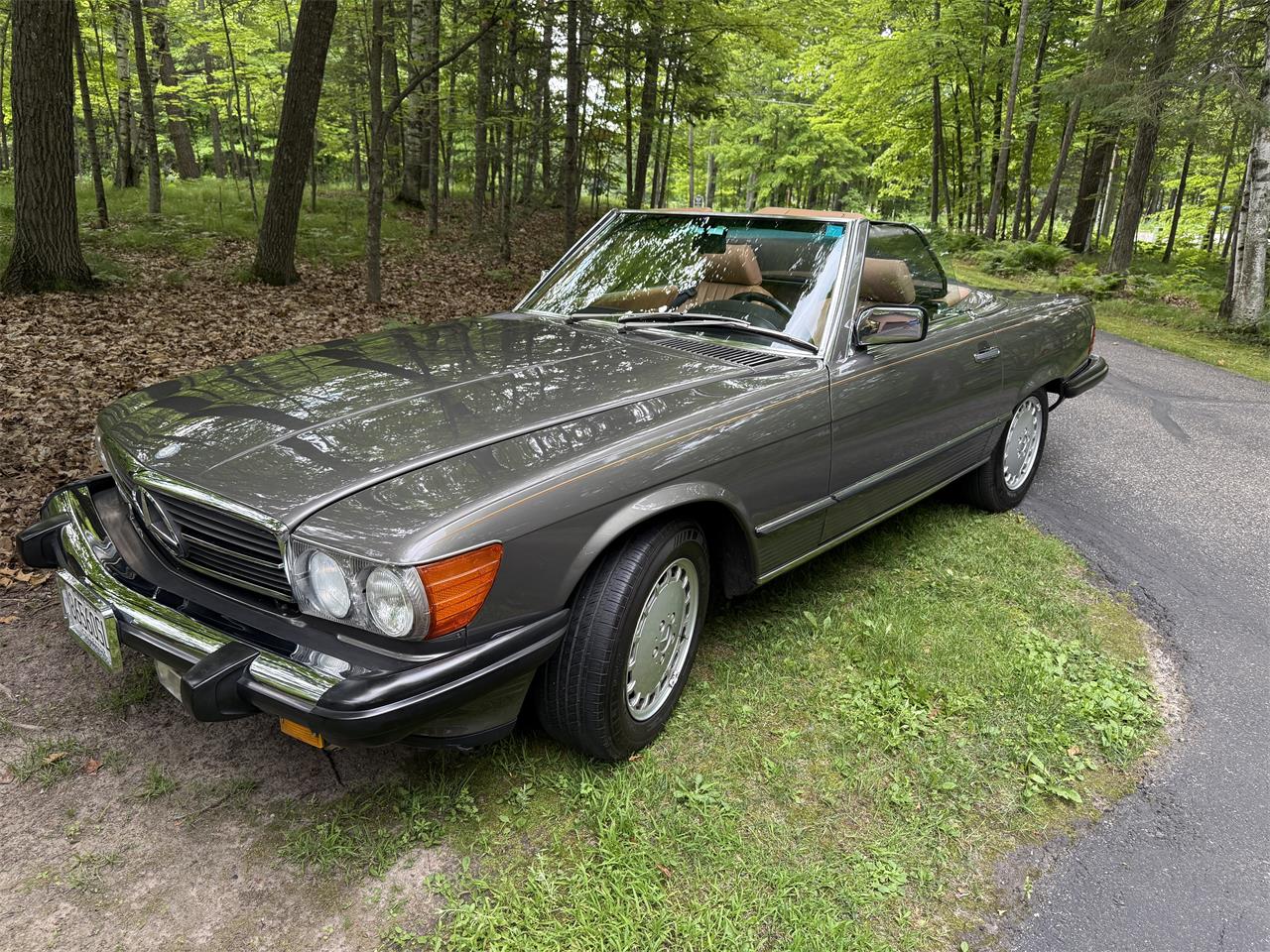 Mercedes-benz-560sl-1986-Anthracite-Gray-Meta-Palomino-leather