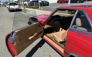 Mercedes-benz-560sl-1986-Red-tan-14