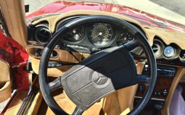 Mercedes-benz-560sl-1986-Red-tan-16