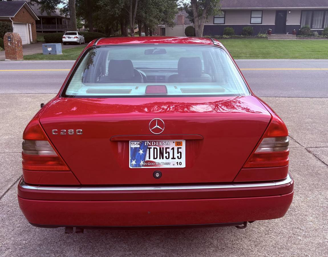 Mercedes-benz-c-class-c-280-sedan-4-door-1994-red-5