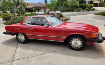 Mercedes-benz-cla-class-560sl-1986-red-1