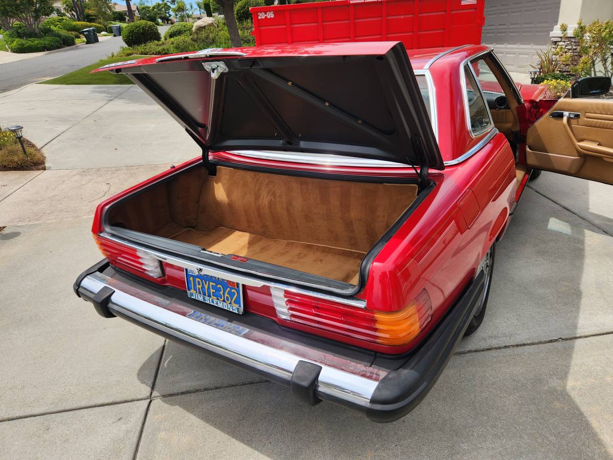 Mercedes-benz-cla-class-560sl-1986-red-12