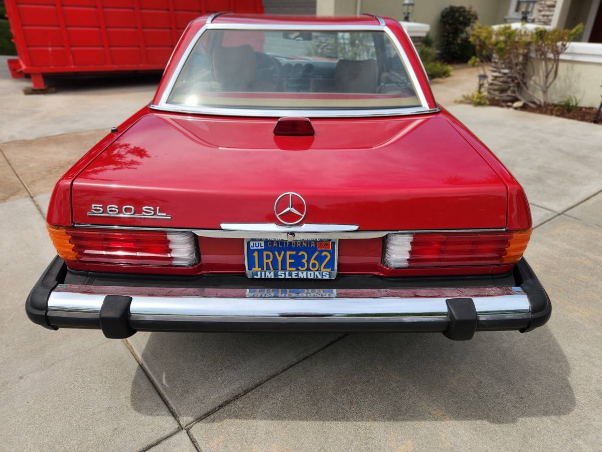 Mercedes-benz-cla-class-560sl-1986-red-2