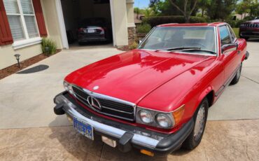 Mercedes-benz-cla-class-560sl-1986-red-3