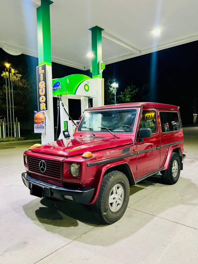 Mercedes-benz-gd350-diesel-1992-red-1